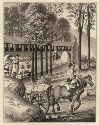 Disparo en el blanco, 1496 de Henry Shaw