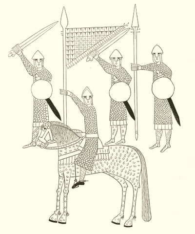 Guerreros españoles, finales del siglo XI de Henry Shaw