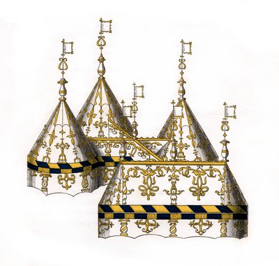 Diseño de tienda, siglo XVI, 1843 de Henry Shaw