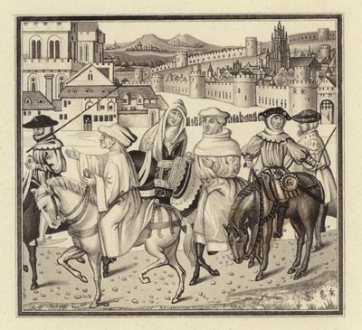 La peregrinación de Canterbury de Henry Shaw