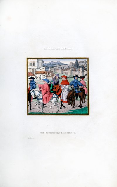 La peregrinación de Canterbury de Henry Shaw