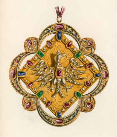 El abrazo del emperador Carlos V, c. 1530 de Henry Shaw