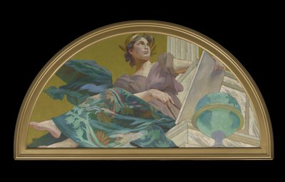 Musa de la astronomía, 1893 de Henry Siddons Mowbray