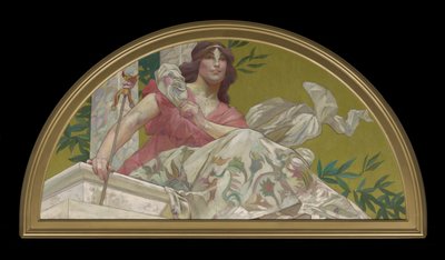 Musa de la comedia, 1893 de Henry Siddons Mowbray