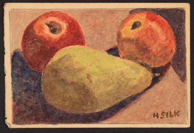 Manzanas y peras, c.1930 de Henry Silk