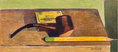 Lápiz y Pipa, c.1930 de Henry Silk