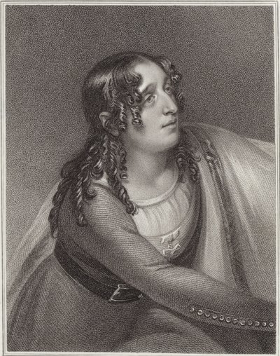 Miss Duncan en el personaje de Florence en El toque de queda de Henry Singleton