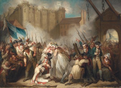El Asalto a la Bastilla de Henry Singleton