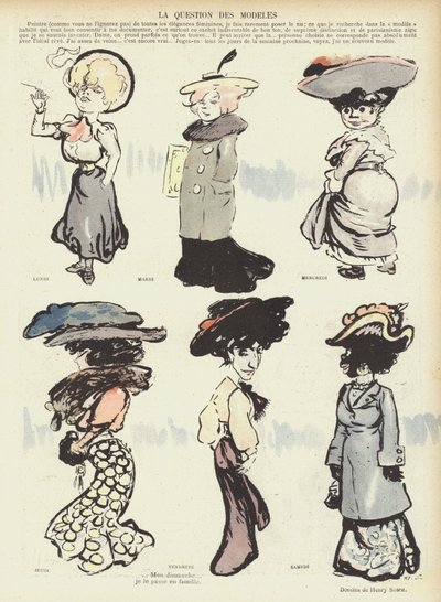 Ilustración para Le Rire de Henry Somm