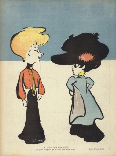 Ilustración para Le Rire de Henry Somm