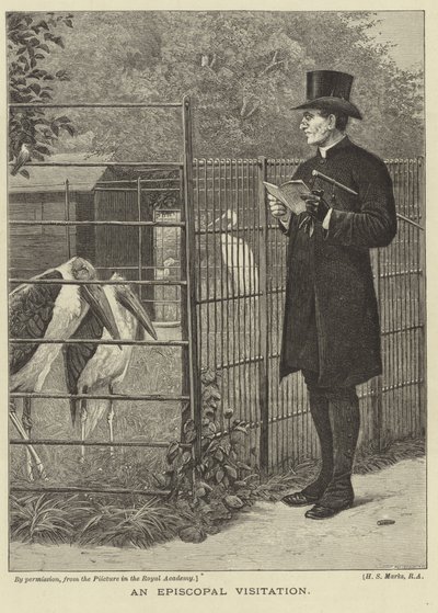 Una visita episcopal de Henry Stacey Marks