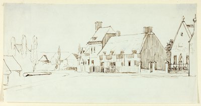 La iglesia del pueblo de Henry Stacy Marks