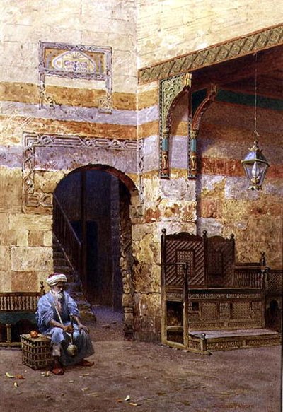 Un Interior, El Cairo de Henry Sutton Palmer
