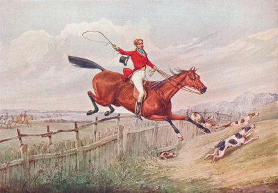 Un Primer Trabajador de Melton, 1906 de Henry Thomas Alken