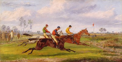 Una carrera de obstáculos de Henry Thomas Alken
