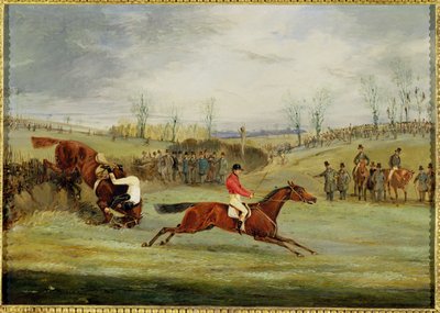 Una carrera de obstáculos, otra valla de Henry Thomas Alken