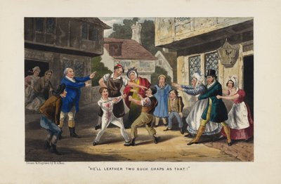Niños peleando de Henry Thomas Alken