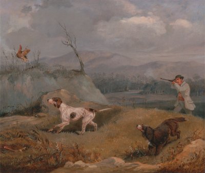 Tiro al urogallo de Henry Thomas Alken