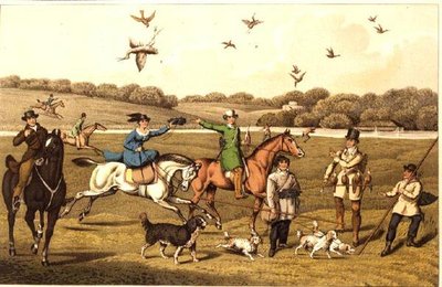 Cetrería, pub. por Thomas McLean de Henry Thomas Alken