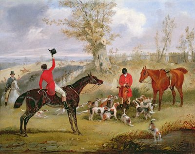 Escena de Caza: La Muerte de Henry Thomas Alken