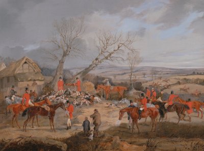Escena de caza: La muerte de Henry Thomas Alken