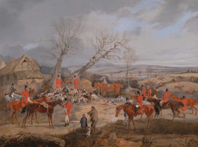 Escena de caza: La matanza de Henry Thomas Alken