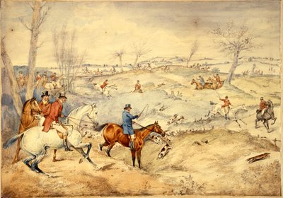 Escenas de caza: Tally-Ho de Henry Thomas Alken