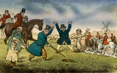 El viejo Tom, la liebre veterana, y sus experiencias (1838) de Henry Thomas Alken
