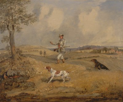 Caza de perdices, ca. 1825 de Henry Thomas Alken