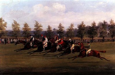 Escena de Carreras de Henry Thomas Alken