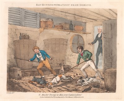 Conjunto de doce [Escenas de la vida del maestro George] de Henry Thomas Alken