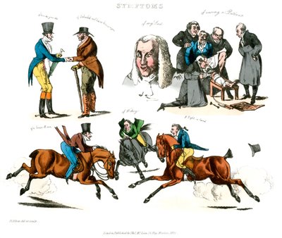 Síntomas de estar divertido de Henry Thomas Alken