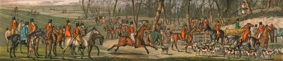 La Caza - El Encuentro, 1820, 1890 de Henry Thomas Alken