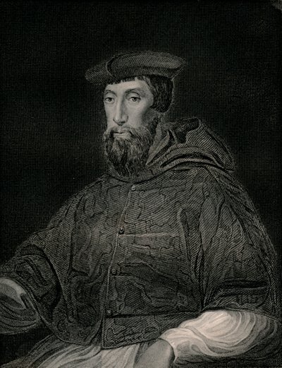 Cardenal Pole, principios-mediados del siglo XIX de Henry Thomas Ryall