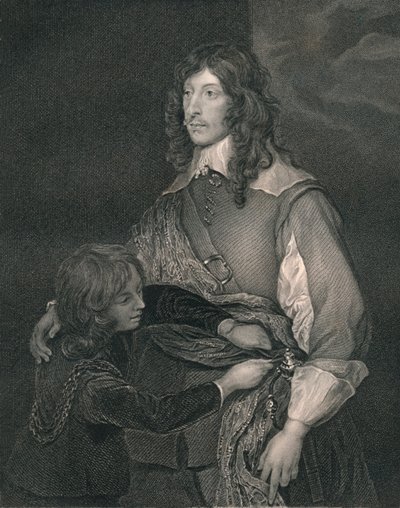 George, Lord Goring, principios-mediados del siglo XIX de Henry Thomas Ryall