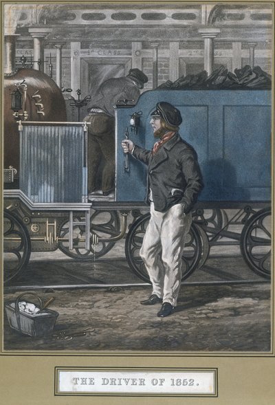 El conductor de 1852, grabado por John Harris (1811-65) publicado el 26 de mayo de 1852 de Henry Thomas after Alken