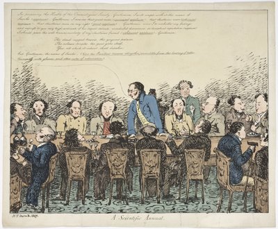 Un anuario científico, 1837 de Henry Thomas after De La Beche
