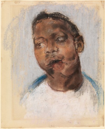 Retrato de un Soldado Herido antes del Tratamiento de Henry Tonks
