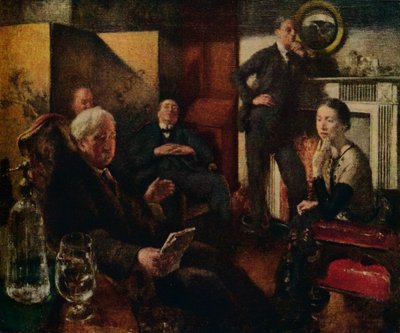 Sábado por la noche en el Valle de Henry Tonks