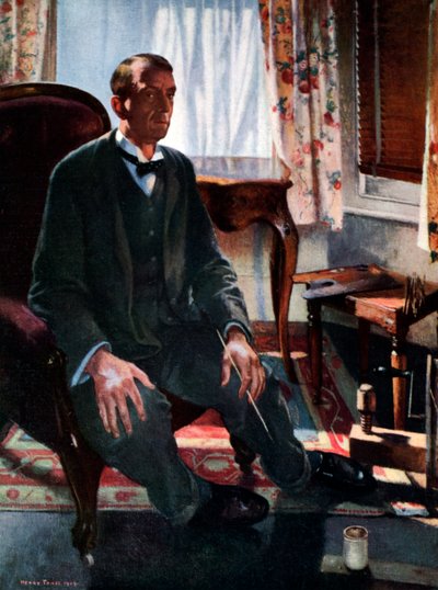 Autorretrato, 1909, 1926 de Henry Tonks