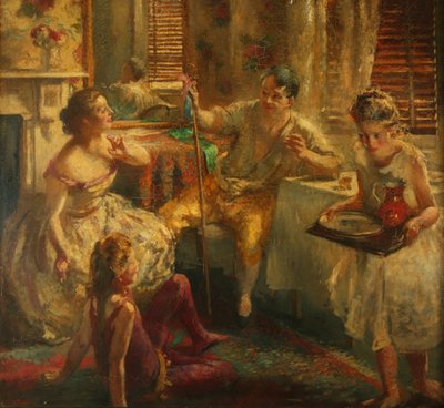 Jugadores ambulantes de Henry Tonks