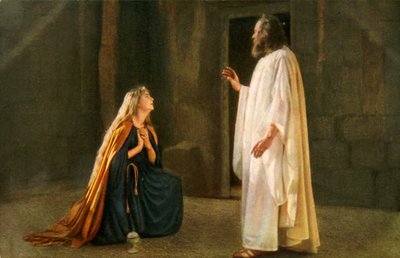 Jesús aparece a María Magdalena, 1922 de Henry Traut
