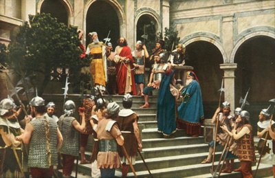 Jesús ante Ananías, 1922 de Henry Traut