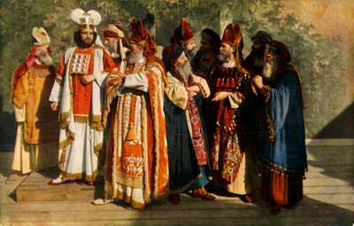 Los sumos sacerdotes, 1922 de Henry Traut