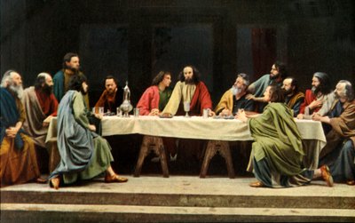 La última cena, 1922 de Henry Traut