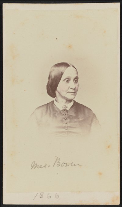 Retrato de la Sra. Bowen, 1866 de Henry Ulke