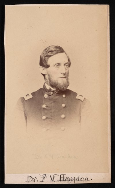 Retrato de Ferdinand Vandeveer Hayden de Henry Ulke