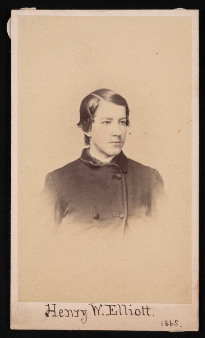 Retrato de Henry Wood Elliott de Henry Ulke