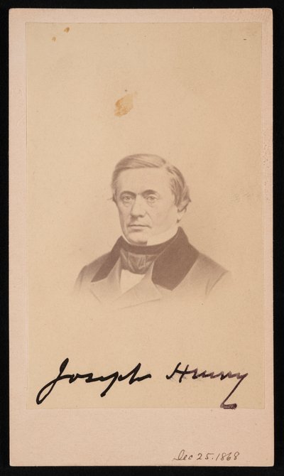 Retrato de Joseph Henry 1797-1878, 1868 de Henry Ulke