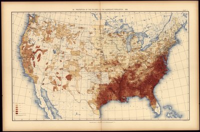 Atlas estadístico de los Estados Unidos, basado en los resultados del undécimo censo de Henry United States. Census Office. 11Th Census; Gannett